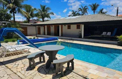 Casa com 3 dormitórios à venda, 175 m² por r$ 950.000 - balneário são jorge - itanhaém/sp