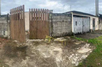 Casa com 2 dormitórios à venda, 75 m² por r$ 240.000 - balneário novaro - itanhaém/sp