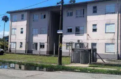 Apartamento com 2 dormitórios à venda, 56 m² por r$ 120.000,00 - balneário guapurá - itanhaém/sp