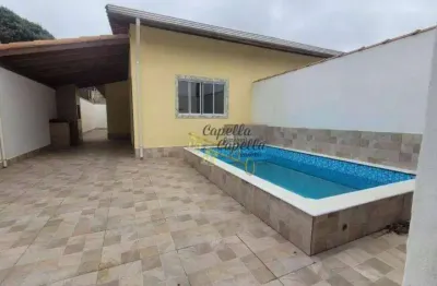 Casa com 2 dormitórios à venda, 72 m² por r$ 310.000,00 - jardim lindomar - itanhaém/sp
