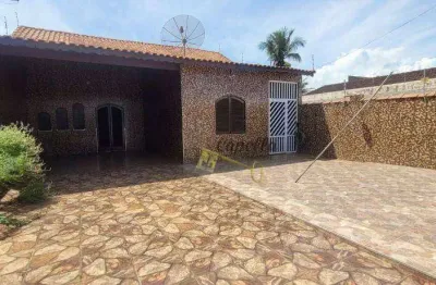 Casa com 3 dormitórios à venda, 142 m² por r$ 380.000 - balneário gaivota - itanhaém/sp