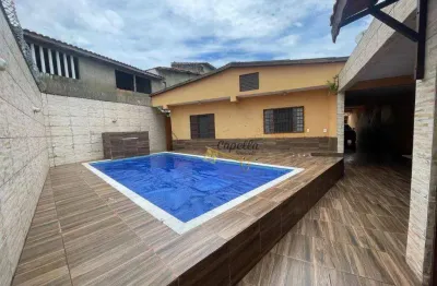Casa com 3 dormitórios, 182 m² - venda por R$ 689.000,00 ou aluguel por R$ 4.068,12/mês - Jardim das Palmeiras - Itanhaém/SP