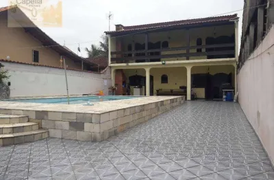 Sobrado com 2 dormitórios à venda, 120 m² por r$ 430.000,00 - balneário novaro - itanhaém/sp