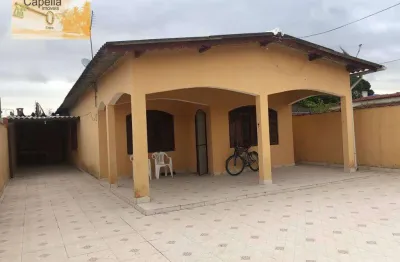 Casa com 3 dormitórios à venda, 115 m² por r$ 350.000,00 - balneário são jorge - itanhaém/sp