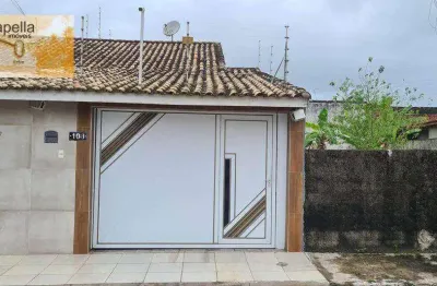 Casa com 2 dormitórios à venda, 64 m² por r$ 330.000,00 - cidade de anchieta - itanhaém/sp