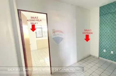 Sala comercial à venda no empresarial benício de carvalho - torre - joão pessoa pb