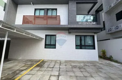Cobertura para venda com 3 quartos,  jardim cidade universitária - joão pessoa pb