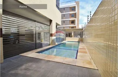 Apartamento ventilado para alugar 300m da praia, 2 quartos -  intermares, cabedelo