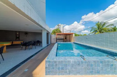 Apartamento à venda, 3 quartos, semi-mobiliado em altiplano, joão pessoa-pb