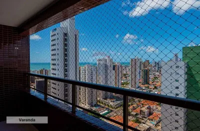 Apartamento à venda projetado, 2 quartos sendo 1 suíte, 77m², posição sul, em manaíra, joão pessoa-pb