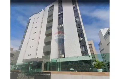 Apartamento para locação, 02 quartos, escritório/sala tv, em manaíra, joão pessoa-pb