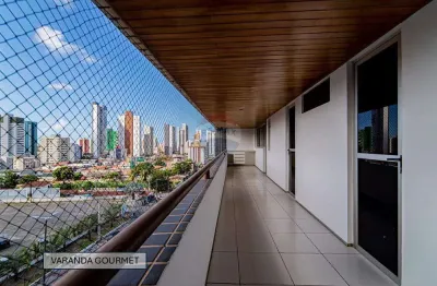 Apartamento à venda, 04 dormitórios, sendo 01 suíte, 165m², em Miramar, João Pessoa-PB.
