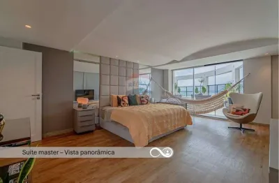 Cobertura à venda com 460m2 vista mar no residencial ana emília - tambaú - joão pessoa - brasil