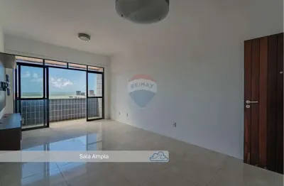 Apartamento com 95m2 - 400m da praia e vista mar - a venda no jardim oceania - joão pessoa - pb