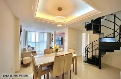 Cobertura duplex à venda com 4 quartos sendo 2 suítes, bairro dos  estados, joão pessoa-pb