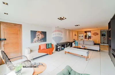 Apartamento á venda com 145m² tendo 3 suíte, por r$ 850.000,00, em manaíra, joão pessoa-pb