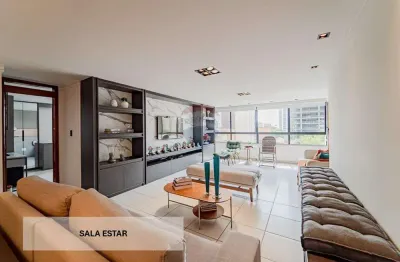 Apartamento á venda com 145m² tendo 3 suíte, por r$ 850.000,00, em manaíra, joão pessoa-pb
