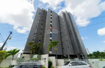 Apartamento para locação, 04 dormitórios, sendo 01 suíte, 165m², em miramar, joão pessoa-pb.
