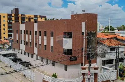 Apartamento semi-mobiliado para venda, 02 dormitórios, sendo 01 suíte na torre, joão pessoa-pb