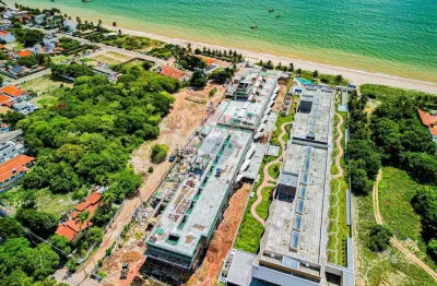 Apartamento para venda com 2 dormitórios pé-na-areia, Ponta do Seixas, João Pessoa PB