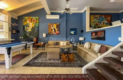Casa em condomínio fechado com 4 quartos à venda na rua professor doutor milton guerreiro, 146, santa tereza, porto alegre por r$ 2.200.000