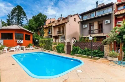 Casa em condomínio fechado com 3 quartos à venda na rua landel de moura, 744, tristeza, porto alegre por r$ 899.000