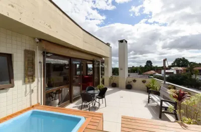 Cobertura com 3 quartos à venda na avenida pereira passos, 1190, vila assunção, porto alegre por r$ 922.000