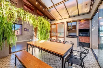 Casa em condomínio fechado com 3 quartos à venda na rua doutor possidônio cunha, 259, vila assunção, porto alegre por r$ 1.140.000