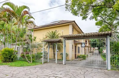Casa em condomínio fechado com 3 quartos à venda na rua doutor barcelos, 1813, tristeza, porto alegre por r$ 550.000