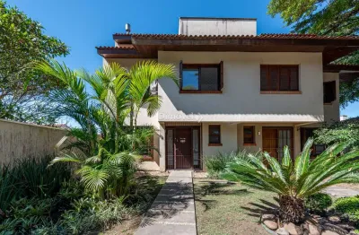 Casa em condomínio fechado com 3 quartos à venda na avenida jacuí, 700, cristal, porto alegre por r$ 998.000