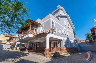 Casa em condomínio fechado com 3 quartos à venda na rua general rondon, 59, vila assunção, porto alegre por r$ 1.950.000