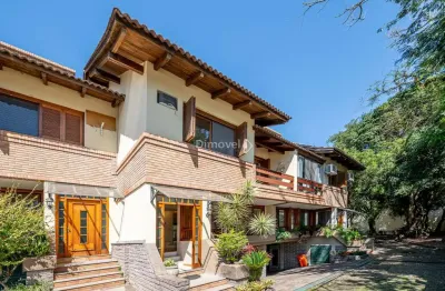 Casa em condomínio fechado com 3 quartos à venda na rua ernesto paiva, 46, tristeza, porto alegre por r$ 1.710.000