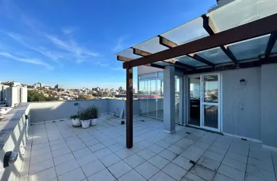 Cobertura com 3 quartos para alugar na rua coronel massot, 228, cristal, porto alegre por r$ 3.860