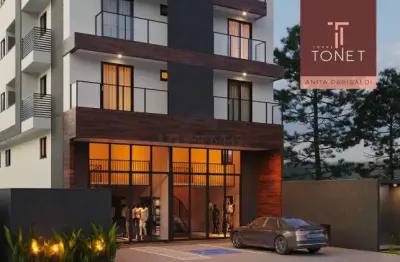 Apartamento no anita garibaldi com 2 quartos para venda, 67 m²