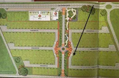 Condonio le grand jardin 2 - terreno lote  condonio le jardin 2 com 530m2 a venda escriturado