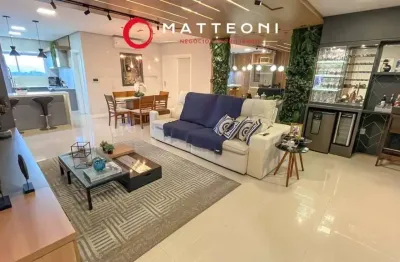 Apartamento mobiliado com 3 dormitórios e 143m² em localização nobre