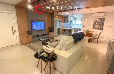 Apartamento mobiliado com 3 dormitórios e 143m² em localização nobre