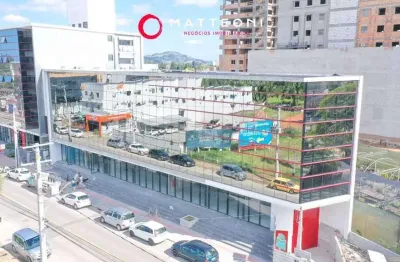 Sala comercial aérea no Edificio Satto IV - Vila Moema, Tubarão/SC