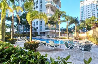 Apartamento duplex 3 quartos no sunshine residence, avenida malibu, barra da tijuca/rj