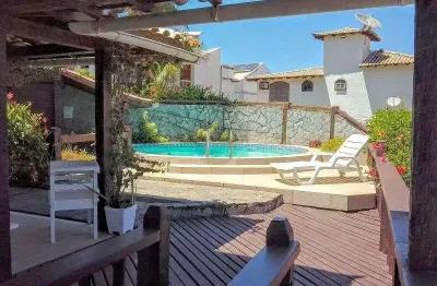 Bela casa 5 suítes - altos de búzios - vista livre praias geribá e manguinhos
