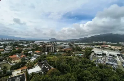 Apartamento 3 quartos no condominínio residencial vitória, barra da tijuca - vista indevassável