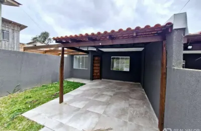 Casa modernizada de 03 dormitórios para locação no bairro gralha azul em fazenda rio grande