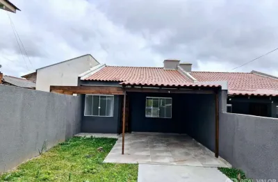 Casa modernizada de 03 dormitórios para locação no bairro gralha azul em fazenda rio grande