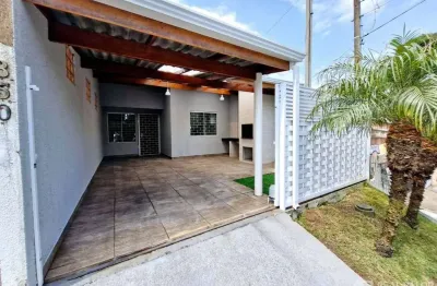 Belíssima casa semimobiliada para locação no bairro gralha azul em fazenda rio grande