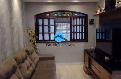 Sobrado com 3 dormitórios à venda, 125 m²  - rudge ramos - são bernardo do campo/sp