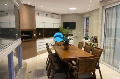 Apartamento de 300m² 4 suítes 4 vagas - terraço gourmet