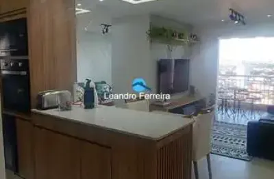 Apartamento 80m², 3 dormi/suíte e duas vagas - condomínio venturi