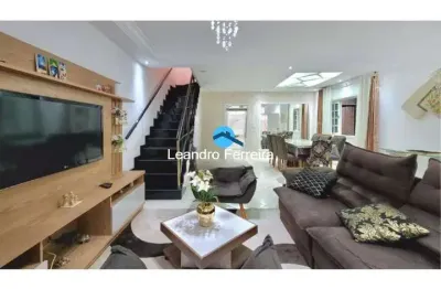 Sobrado com 3 dormitórios ( 2 suítes) 169m² - nova petrópolis -sbc