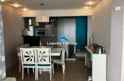 Apartamento de104m² com 3 dorm./suíte 2 vagas - Arcádia Residencial Clube