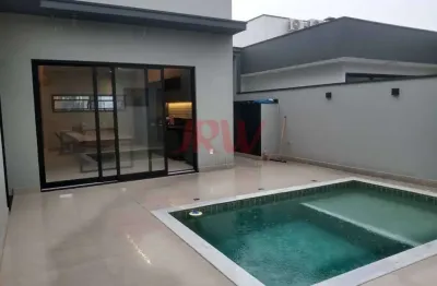 Linda casa térrea condomínio residencial maria jose - indaiatuba sp